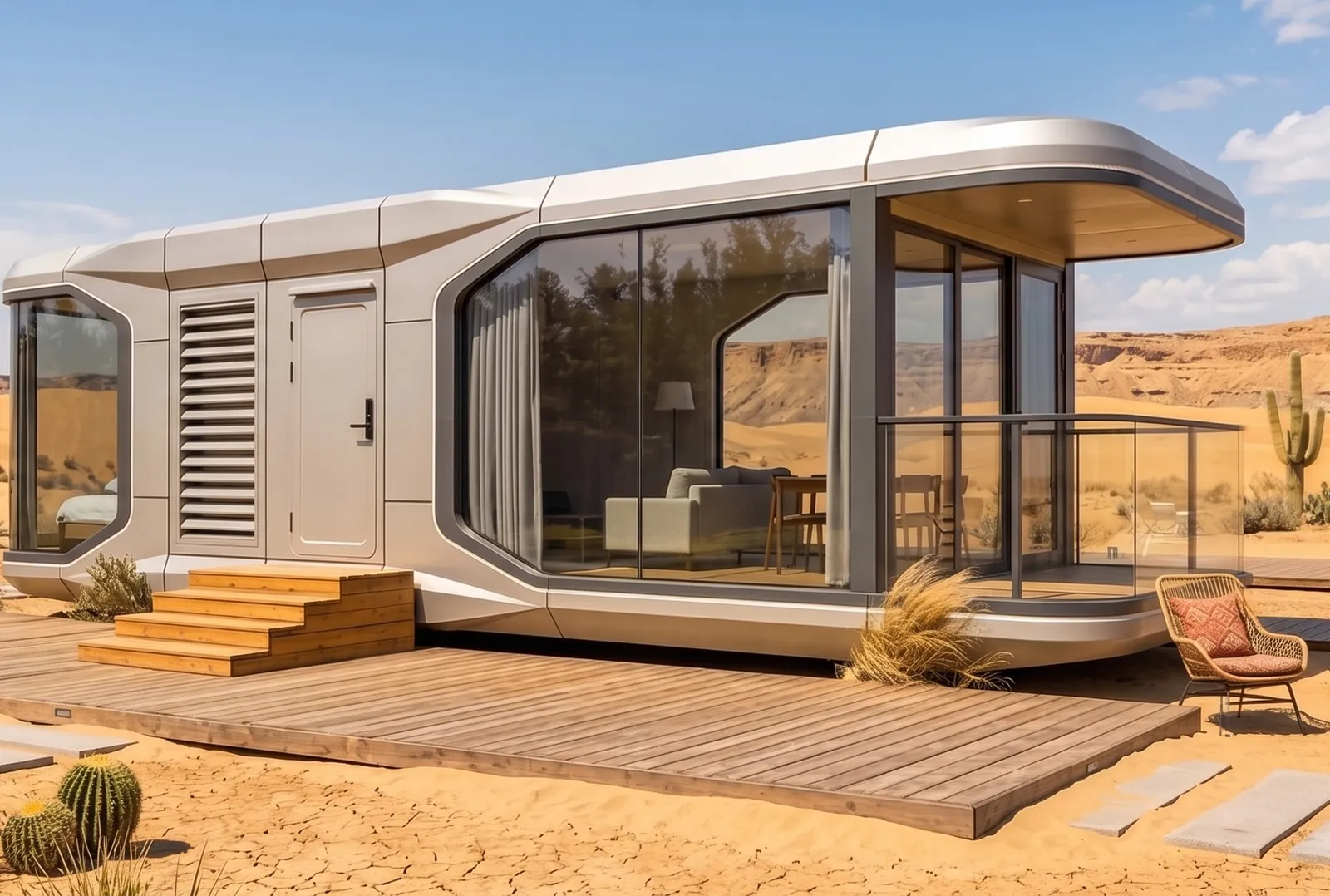 Ai BEYOT capsule exterior, supplied visualization